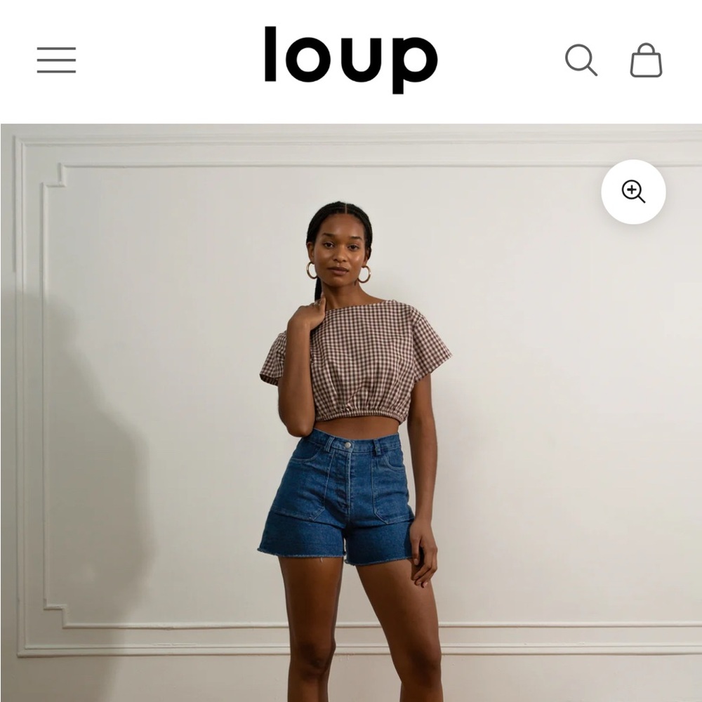 Loup Denim Shorts Medium